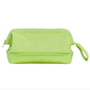 NWT BEÍS The Dopp Kit Citron (Neon Green) Toiletry Travel Bag